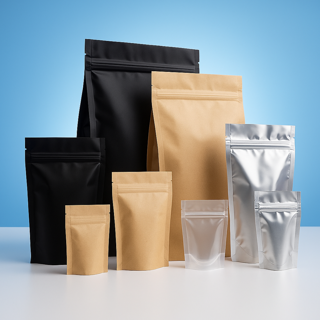 Custom printed resealable online bags