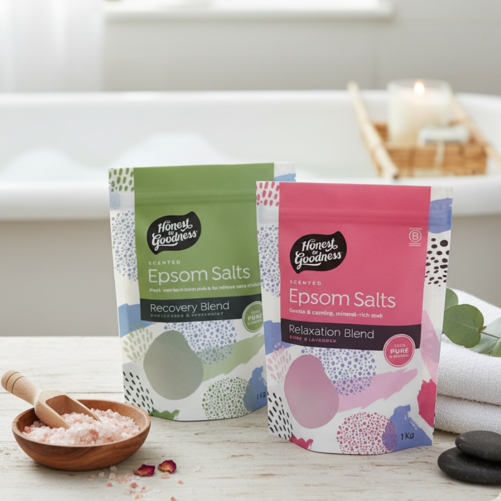 Body Scrub & Bath Salt Packaging