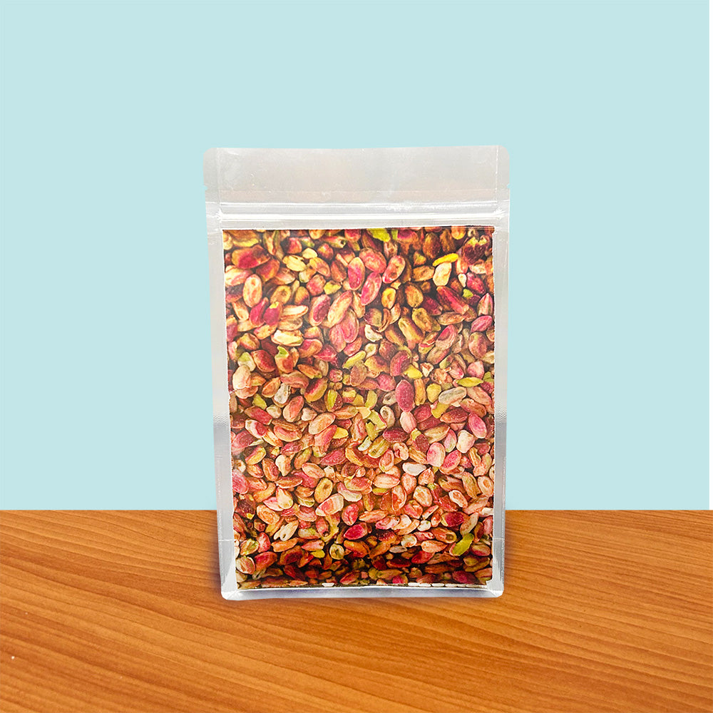 Flat Bottom Bags with Zipper Closure- Clear