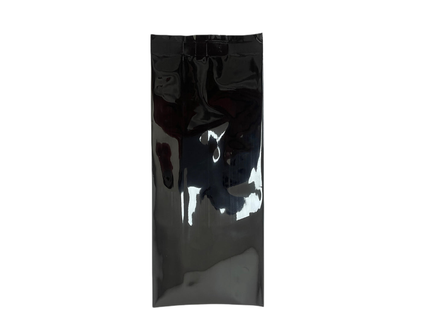 Flat Bottom Pouches with Round Corners - Matte Black