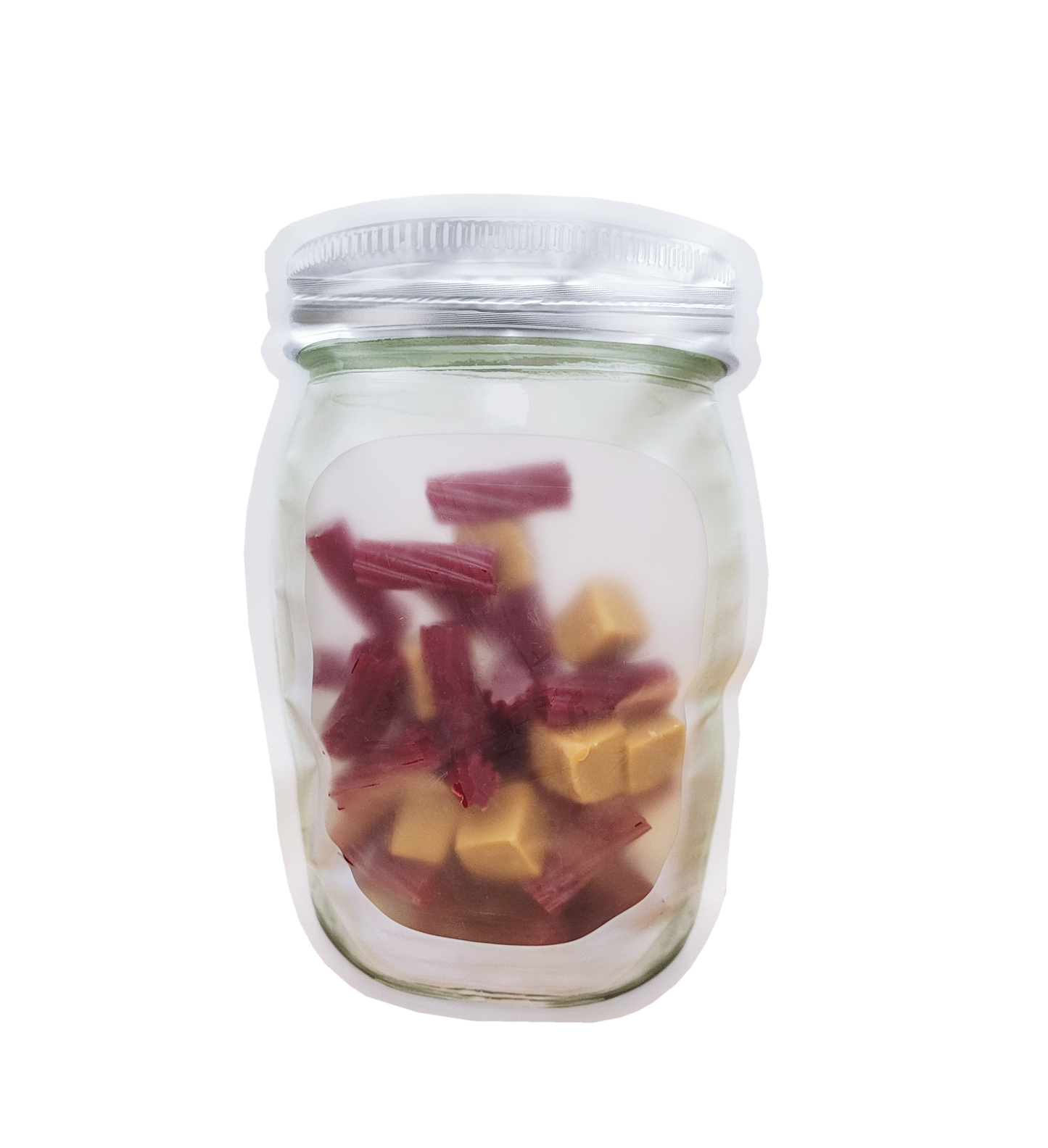 Stand Up Pouch - Round Jar Shaped Packaging