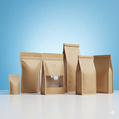 Kraft Paper Pouches