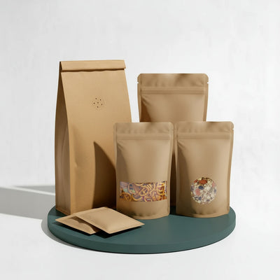 Kraft Paper Pouches