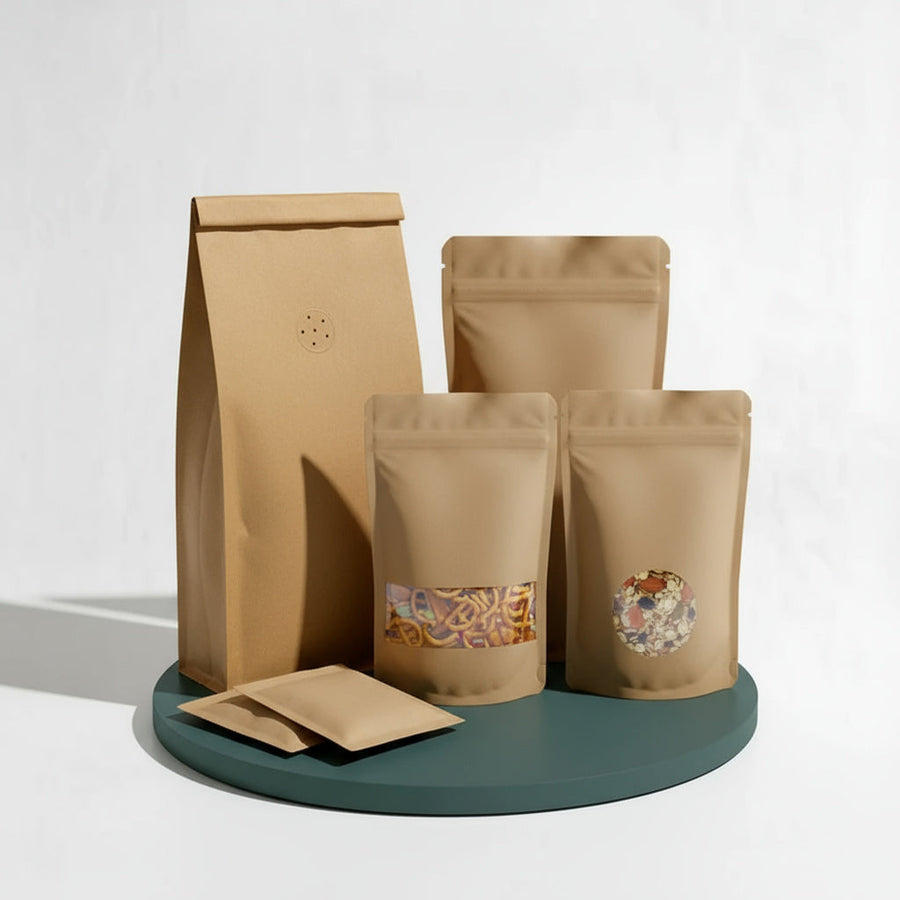 Kraft Paper Pouches