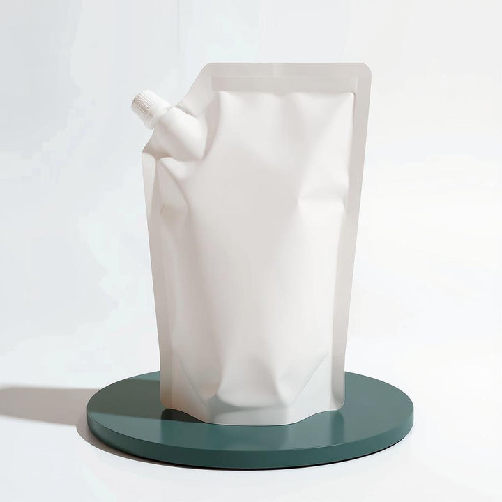 Stand Up Spout Pouch - Top Fill - Matt White