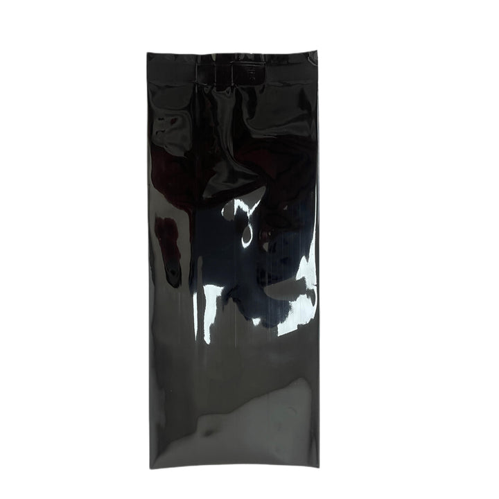 Flat Bottom Pouches with Round Corners - Matte Black