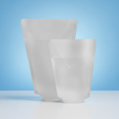 Retort Stand Up Pouch - Matte White