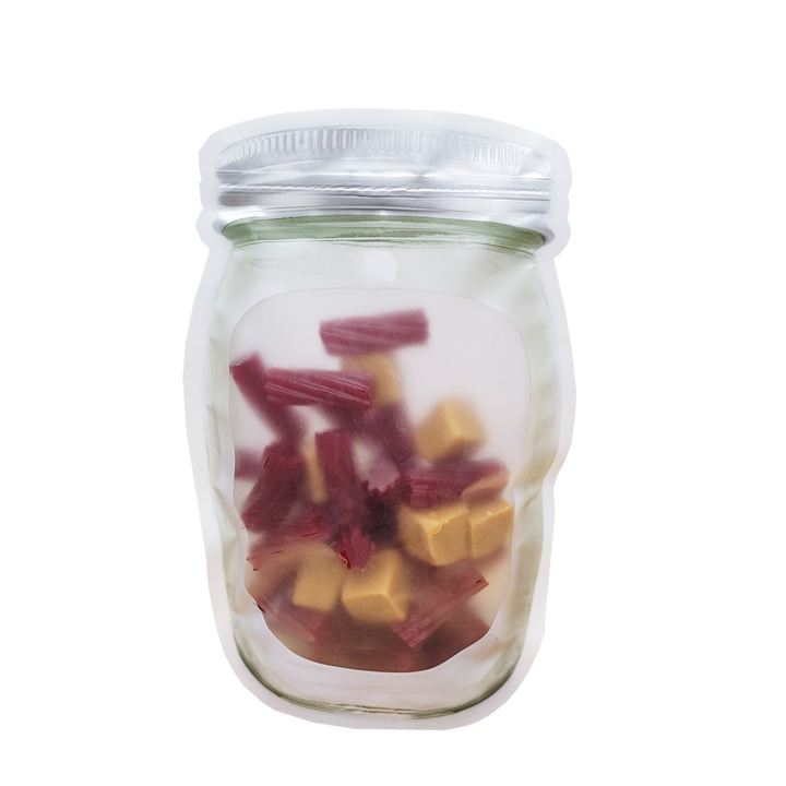 Stand Up Pouch - Round Jar Shaped Packaging