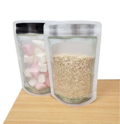 Stand Up Pouch - Square Jar Shaped Packaging