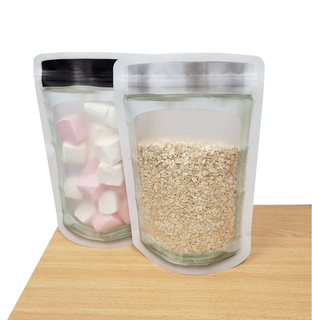 Stand Up Pouch Square Jar Shaped Packaging